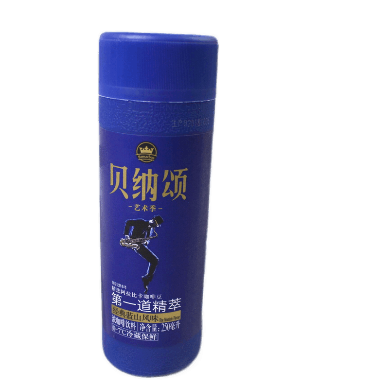 味全贝纳颂咖啡澳白芝芝草莓摩卡拿铁蓝山焦糖曼巴 250ml*8瓶 视频