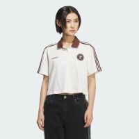 ADIDAS阿迪达斯三叶草短袖T恤运动休闲短款POLO衫女装KH1187 CtpZC M KH1187