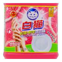 白猫去油+护手洗洁精2kg*2瓶