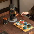 苏氏陶瓷/SUSHI CERAMICS SS006 千里江山自动茶具套装 （单位：套）