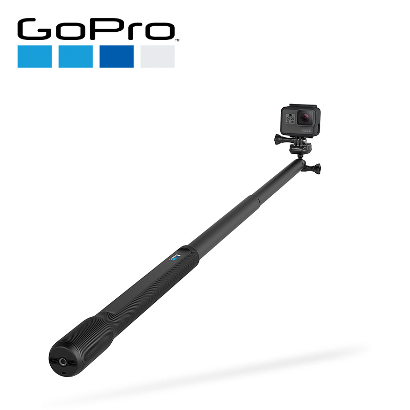 GoPro hero5/6运动摄像机配件 Grande延长杆运动相机自拍神器自拍杆