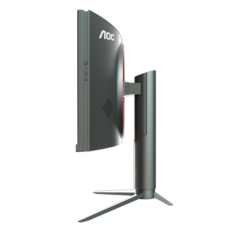 AOC AIO的卢958 29英寸i5 九代带鱼屏2K曲面1500R办公设计游戏独显一体机电脑(i5 9400F 16G 512G固态)
