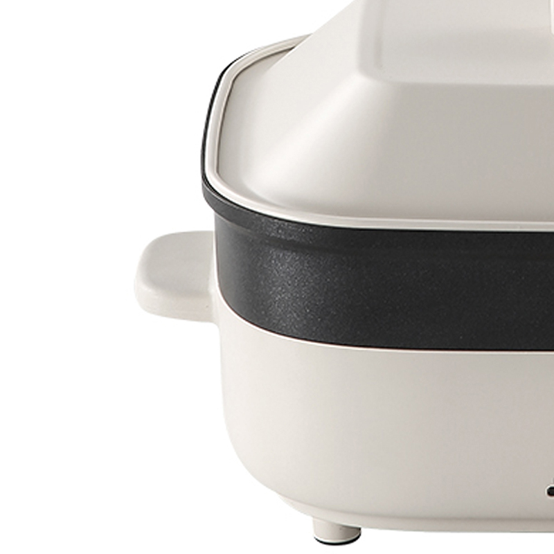 德世朗--一体式多功能料理锅 大容量家用电煮锅电火锅网红蒸煮锅料理锅DDQ-HG115!高清大图