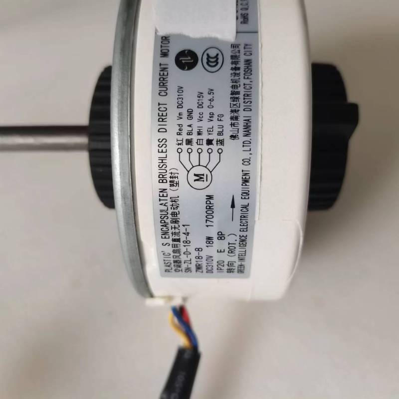 全新原件P0970096544 P0970101504内风扇电机 SN-ZL-D-18-4-1 35GW/BU(A1)W高清大图
