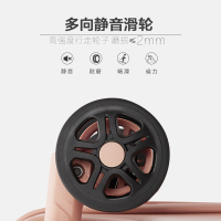 爱华仕(OIWAS)时尚潮流纯色拉杆箱女20寸旅行箱男万向轮24寸行李箱