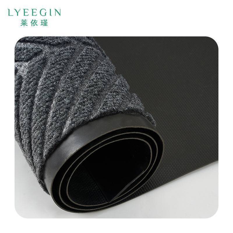 莱依瑾LYEEGIN 地毯 轮胎纹 灰色2.0m宽(需要多长拍多长)/m高清大图