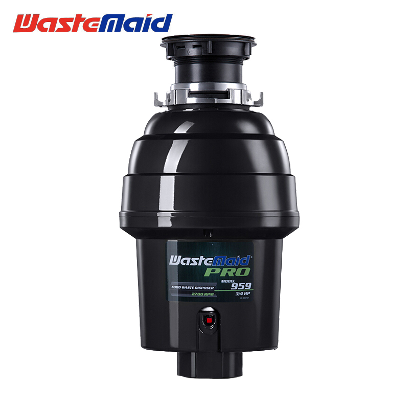 [家用大功率]唯斯特姆Wastemaid家用厨房电器 食物残渣粉碎机 全自动垃圾处理器 厨余粉碎机 959AS水槽粉碎机