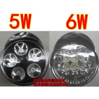 包邮电动三轮车大灯led超亮照明12v-80v前置灯电动车大灯太子大灯