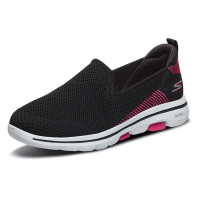 Skechers斯凯奇GOWALK减震一脚蹬健步鞋男女情侣鞋轻便休闲运动鞋15900-BKPK