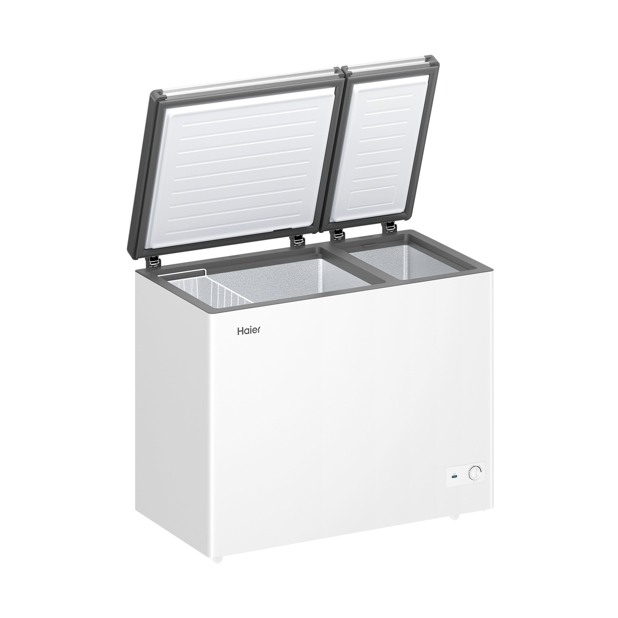 海尔(Haier)210升 家用卧式冰柜 冷柜 小冰箱 冷藏 冷冻 一级能效 FCD-210GHXD高清大图