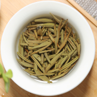 中闽与恩高山福鼎大白茶白毫银针茶饼原料茶叶特级散装礼盒装300g豪香新茶