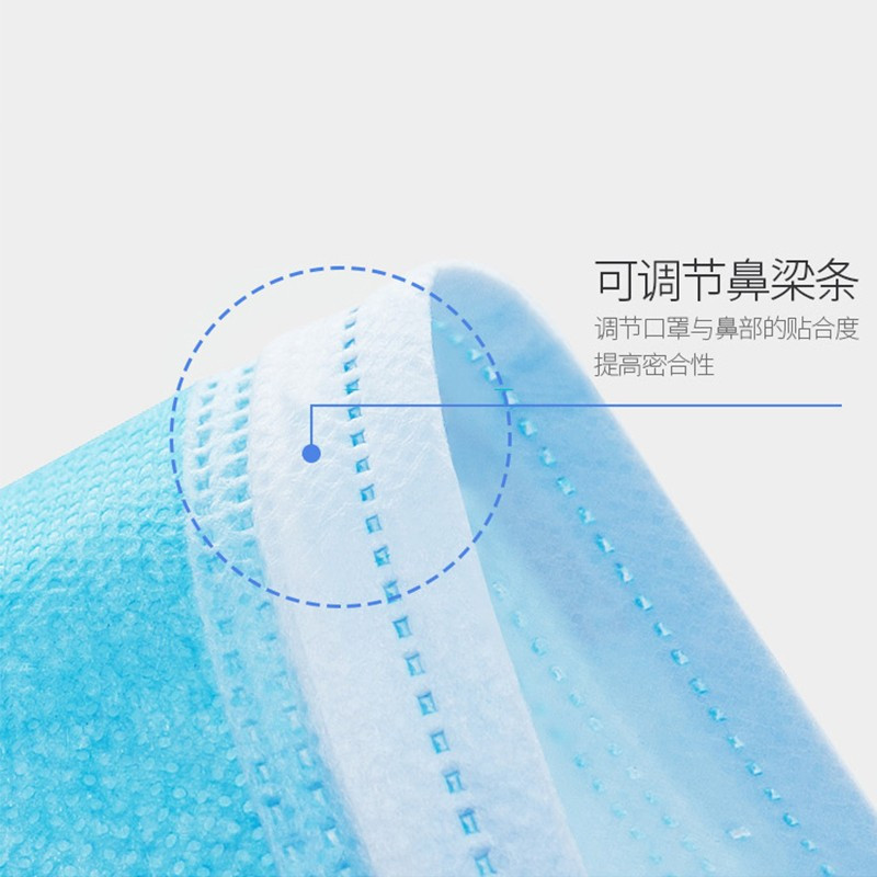 明尔康(MILKON) 一次性口罩单片独立包装