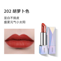滋色ZEESEA小星钻口红学生款平价小众品牌柔雾唇膏202#胡萝卜色