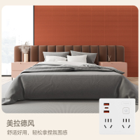 罗格朗 总控 两位五孔两位两孔带USB(2A1C)20W FZ2522K1/AAC 个