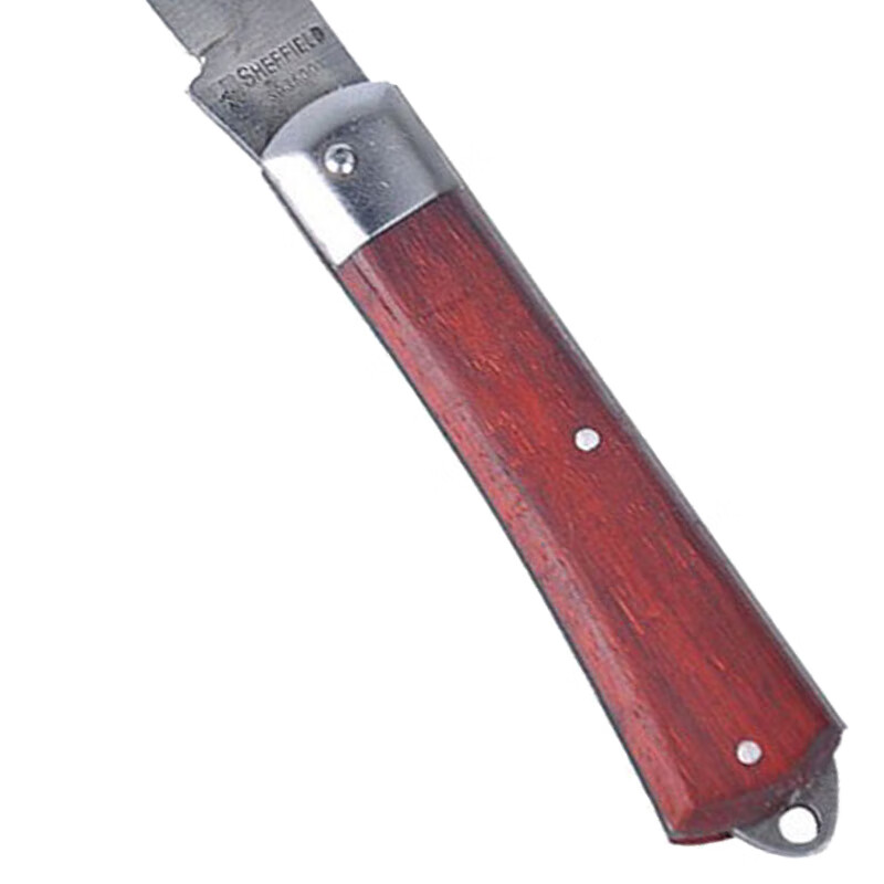 钢盾(SHEFFIELD) S036001 直刃电工刀硬质钢材[家用]高清大图