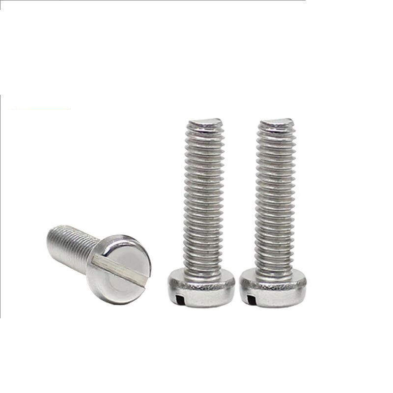 304不锈钢 一字槽圆柱头机螺钉 M4*16mm (50支/袋)