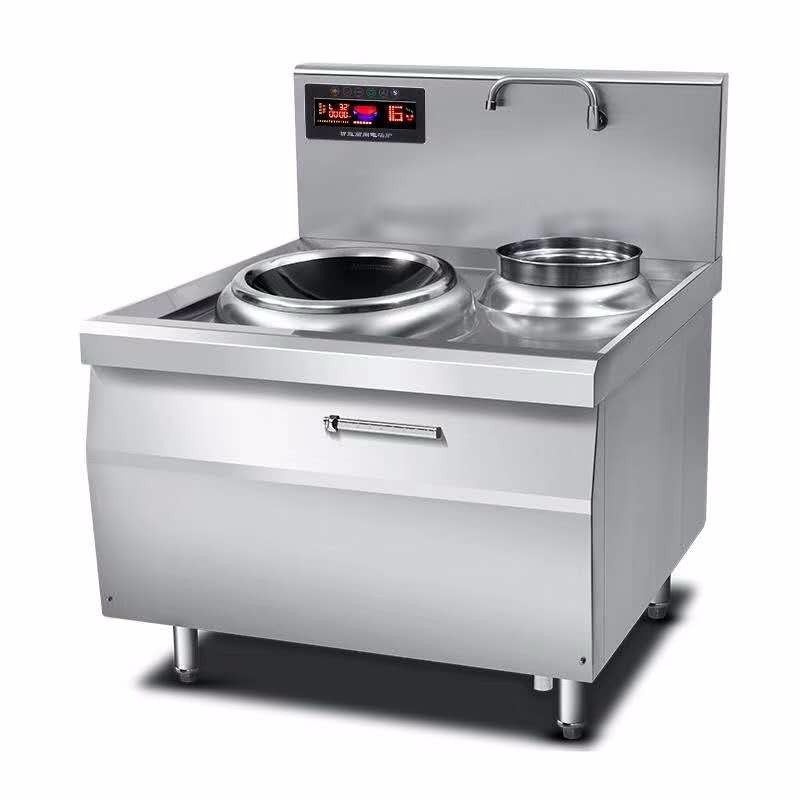 wmm单头单尾电磁小炒炉15kw