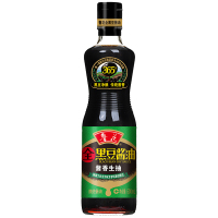 鲁花 调味品 全黑豆酱油500ml*2 生抽酱香(批次发货)