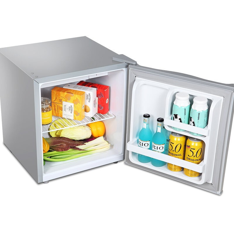 tcl单门金属直冷冰箱48lbc48h