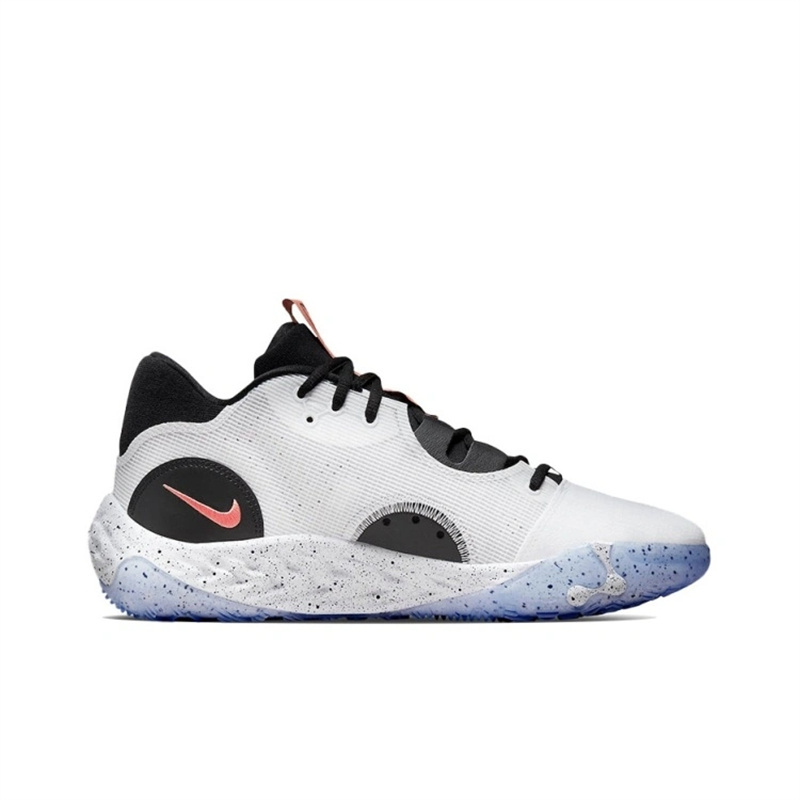 耐克男鞋nikepg6保罗乔治6代泡椒黑白实战篮球鞋dh8447100