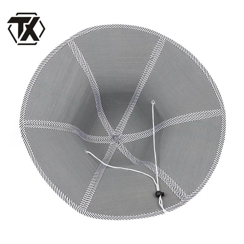 铁迅折叠草帽大沿遮阳草帽CM2 顶高清大图