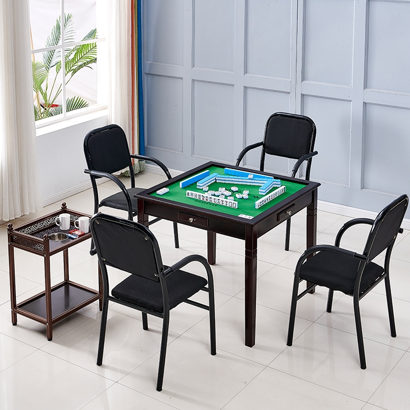 家用麻将桌子简易手搓麻将桌宿舍餐桌吃饭两用桌棋牌桌麻雀台