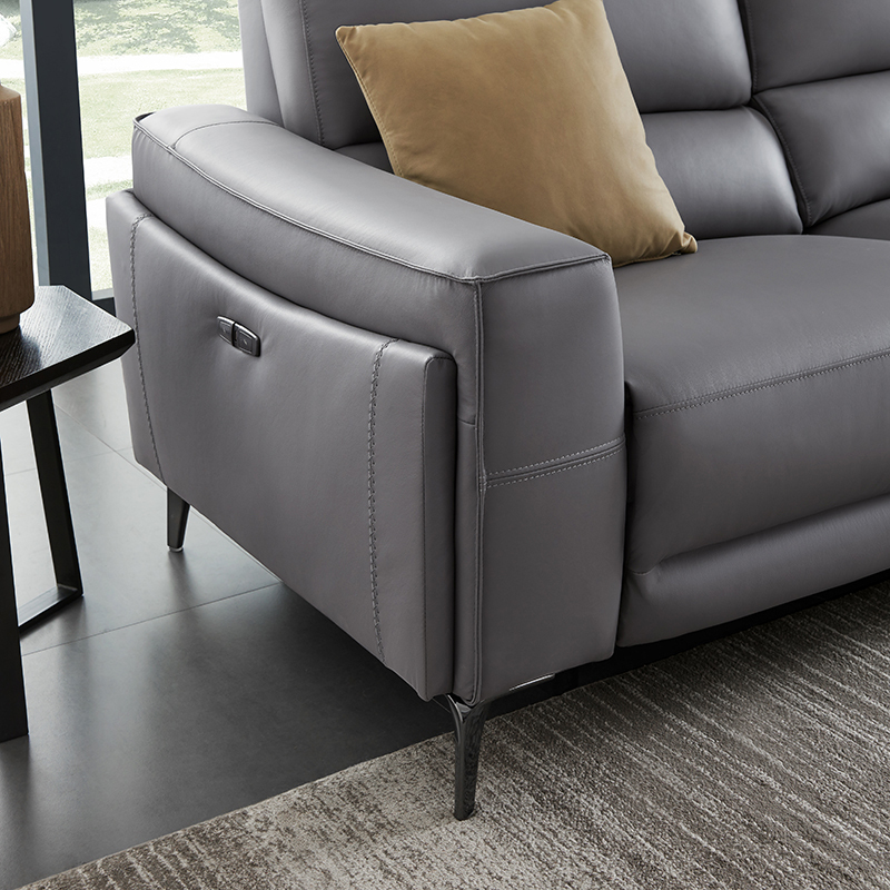 芝华仕cheers芝华仕头等舱沙发真皮意式极简功能客厅家具组合大户型皮