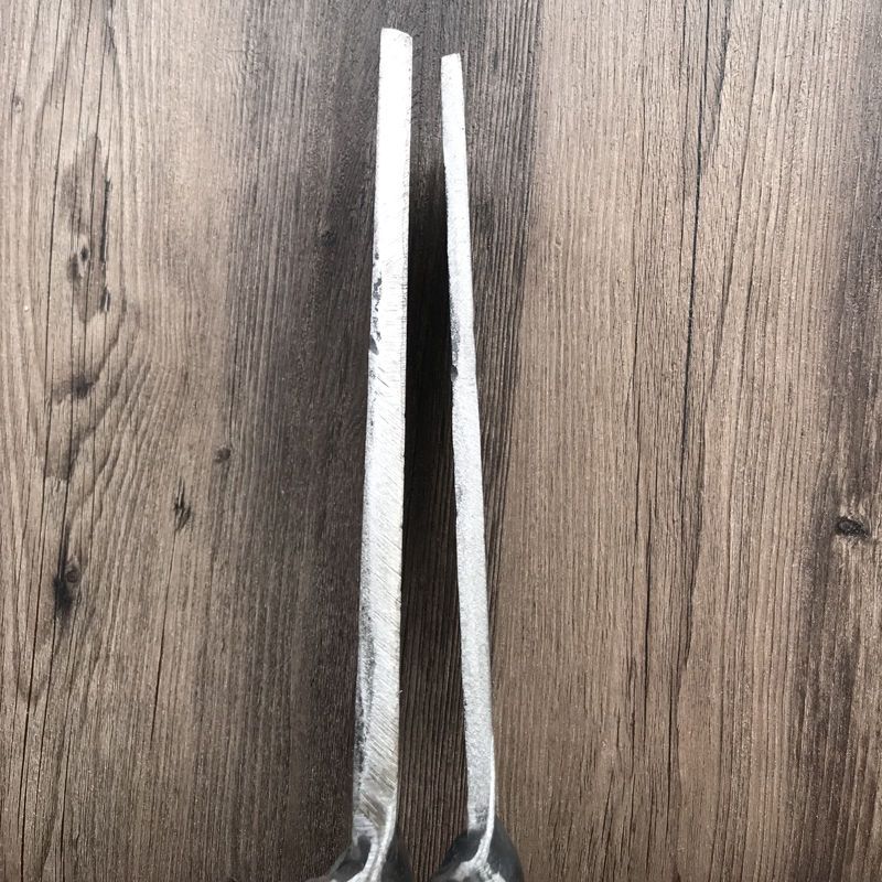 锻打弹簧钢菜刀商用骨刀切片桑刀家用斩切刀杀鱼短刀短款骨刀约16斤