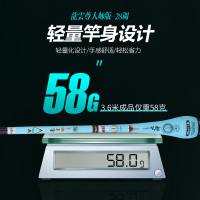 太宇(TAIYU)龙云鲫大物版轻硬休闲野钓鲫鱼竿3.6 3.9 4.5 5.4米湖库野钓手竿台钓竿鱼竿威海渔具