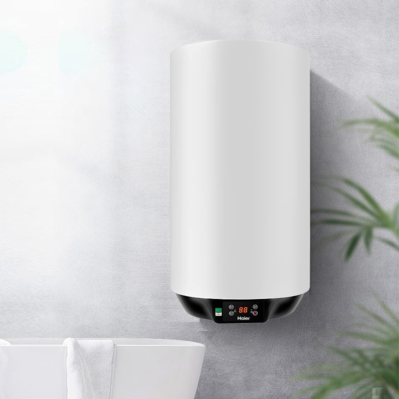 海尔haier电热水器60升竖式es60vu1e3000w变频速热预约洗浴安全防电墙