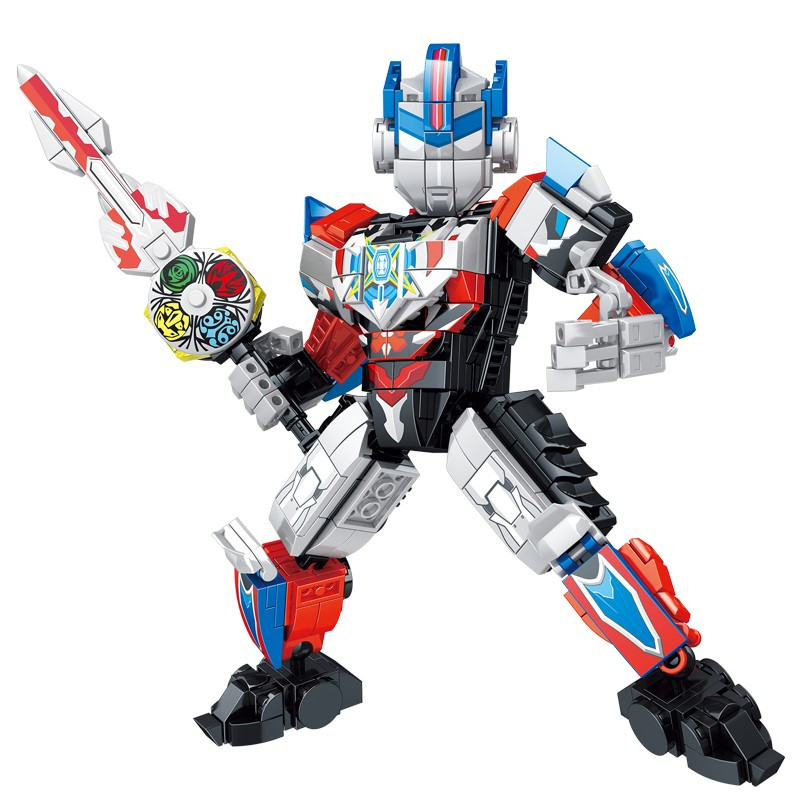 奥特曼乐高模型超人赛罗男孩子6岁以上大号机甲男玩具六一儿童节礼物