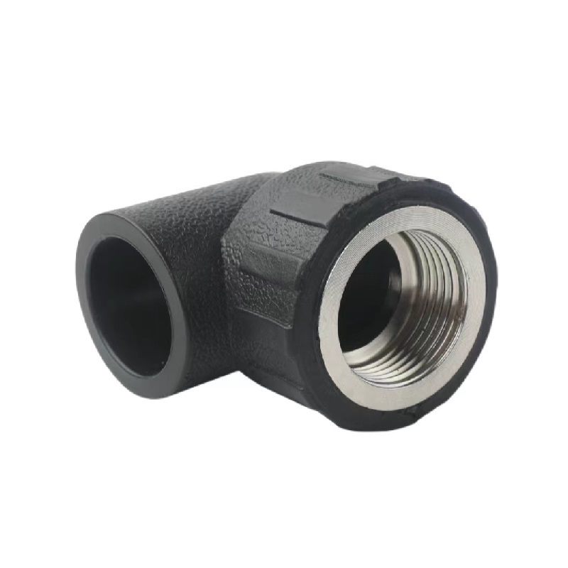 伟鹏双兴 PE内丝弯头热熔弯头 PE32螺纹1寸 个高清大图