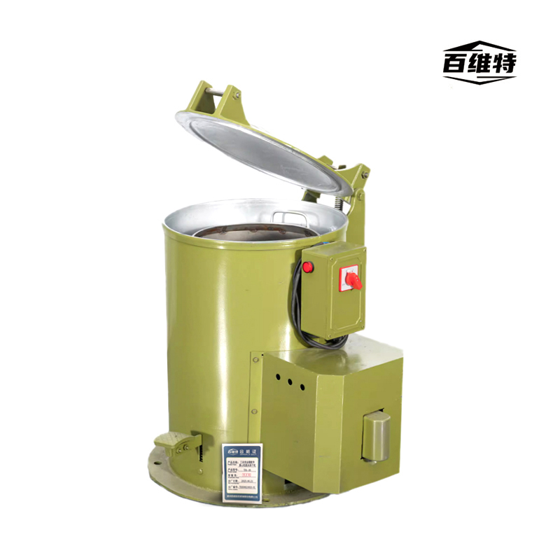 工业用金属配件离心机脱水烘干机高清大图