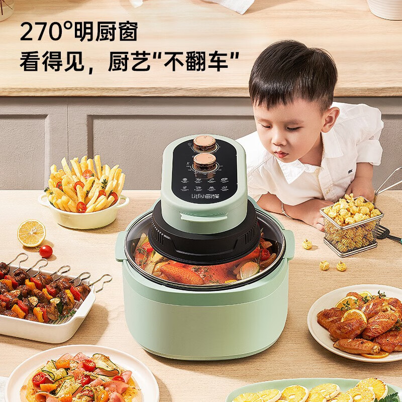 丽特斐 8L大容量空气炸锅Y-8060 标配版*