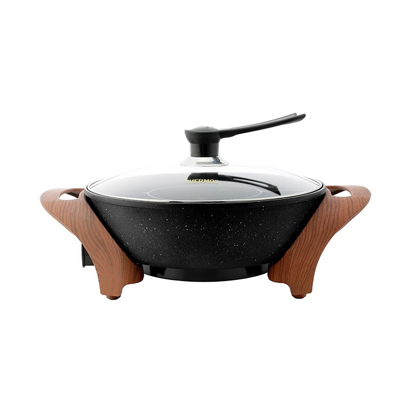 膳魔師(THERMOS) 鸳鸯电火锅家用插电多功能电热火锅大容量电煮锅 EHA-4341A / 台