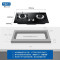 海尔(Haier) C10+Q2BE2(12T) 油烟机燃气灶具套装 侧吸油烟机 灵动自开合 5.0KW大火力