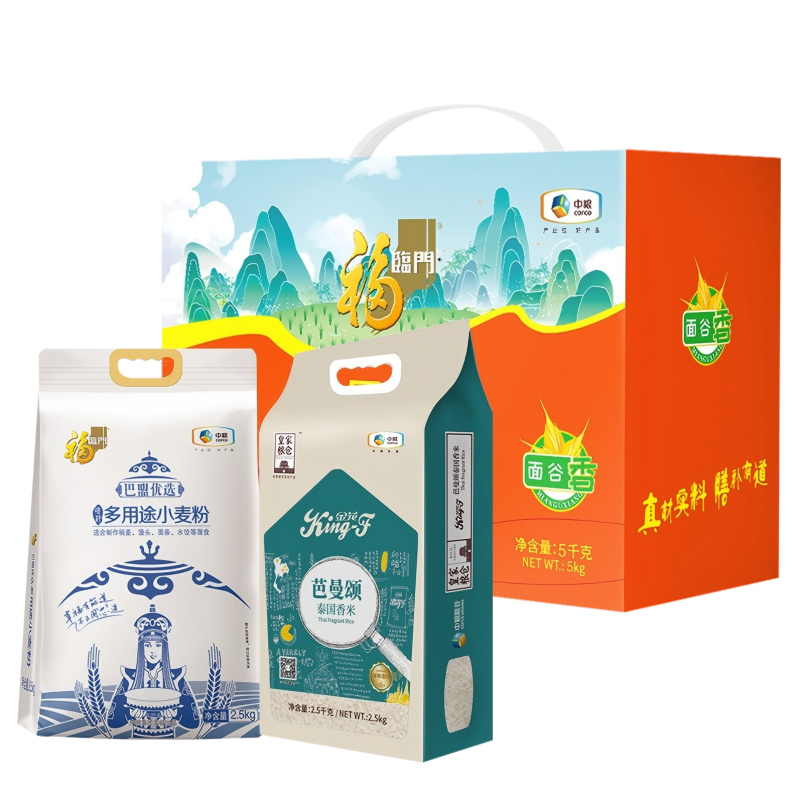 中粮“小厨味道”米面组合-5kg(新)高清大图