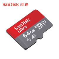 闪迪(SanDisk)A1 手机内存卡64G 读速140M/s 高速移动MicroSDHC UHS-I存储卡 TF卡