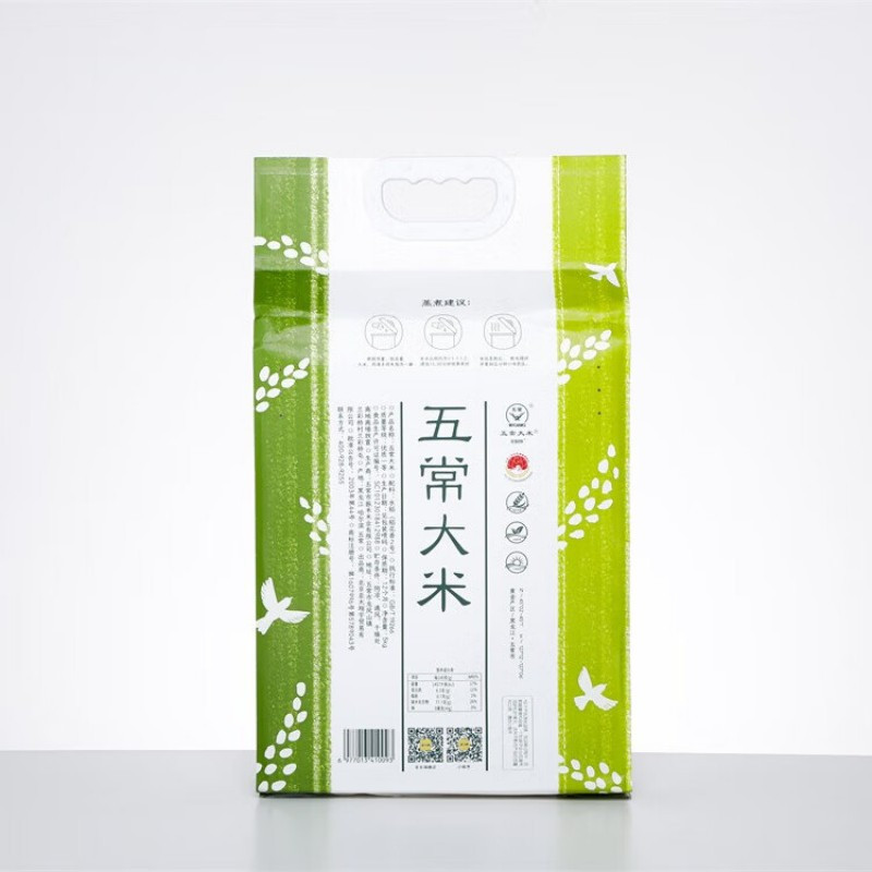 金小稻/五常大米稻花香2号绿袋装 5kg高清大图