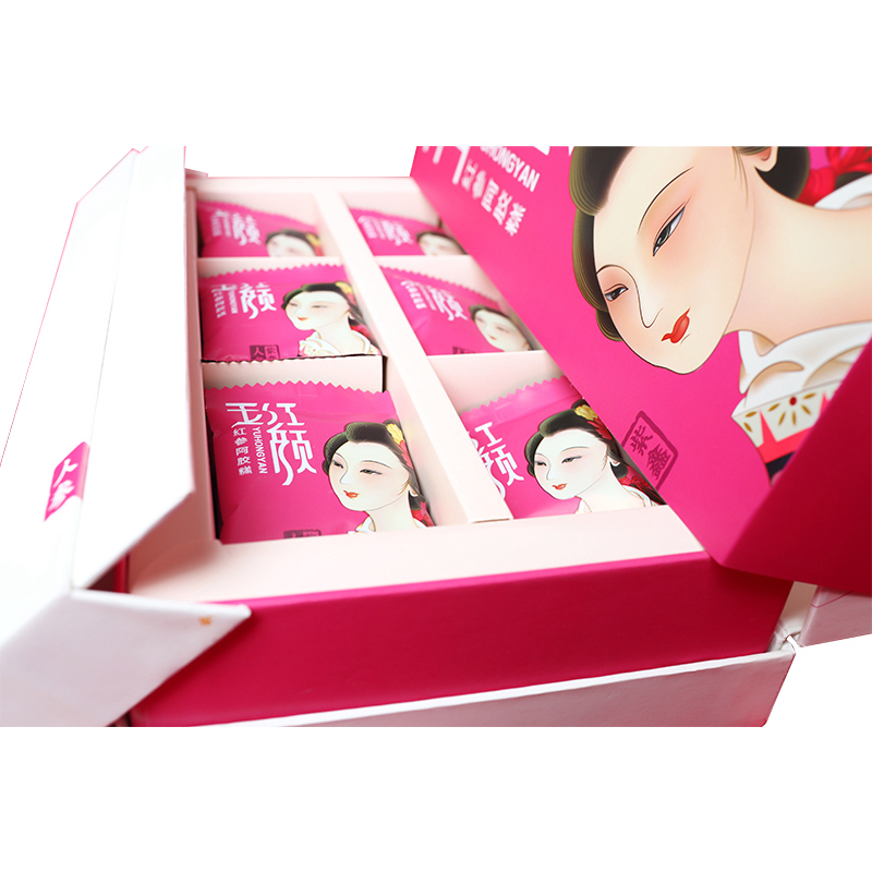 紫鑫玉红颜 人参阿胶膏即食 红参阿胶糕300g礼盒装 每100g含红参5g 女士型固元糕