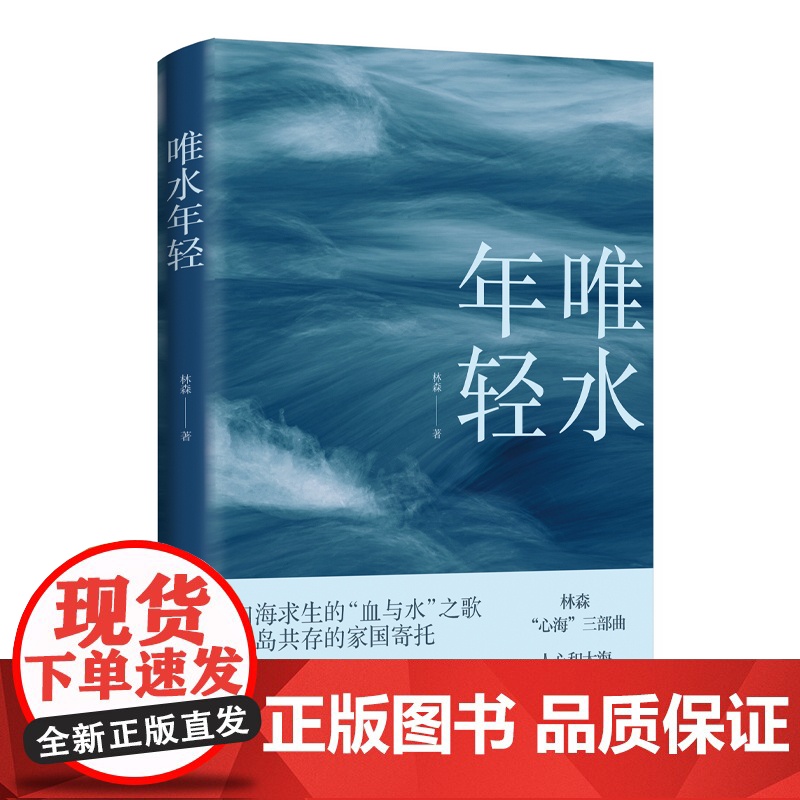 唯水年轻 茅盾文学新人奖人民文学奖得主林森心海三部曲 韩少功阅读 中篇小说集 大海海岛与渔民与岛共存的家国寄托 译林正版高清大图
