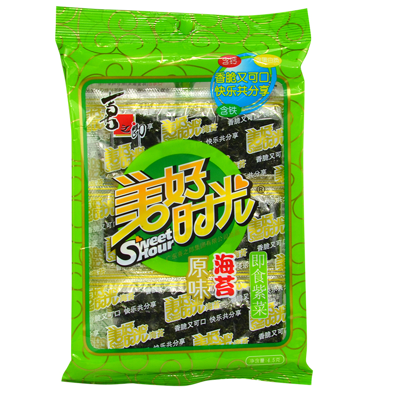 喜之郎 美好时光海苔(原味)4.5g