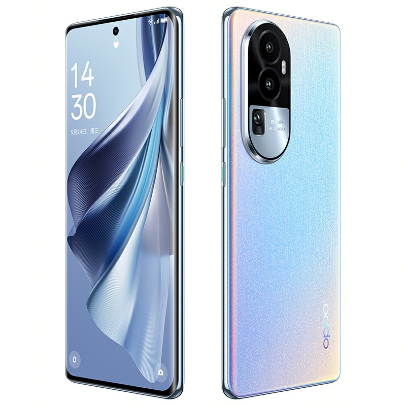 opporeno10溢彩蓝8gb256gb5g手机120hzoled超清曲面屏超光影长焦镜头