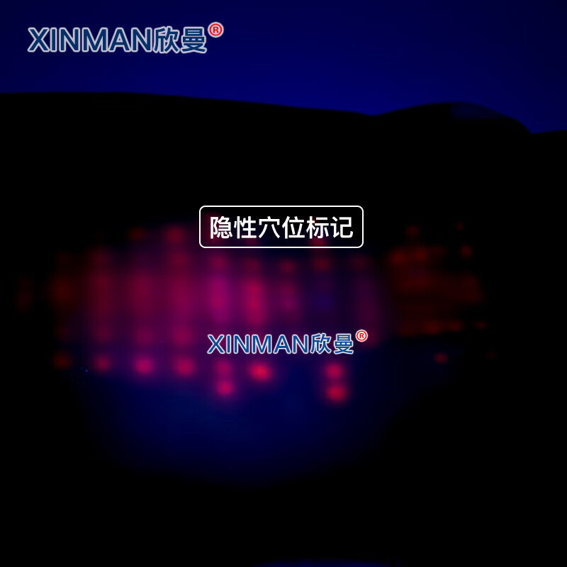 欣曼科教 针灸头部训练模型 头部针灸针刺扎针练习模型XM-ZC01高清大图