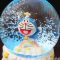 叮当猫彩灯飘雪花水晶球音乐盒八音盒机器猫礼品朋友男女生日礼物