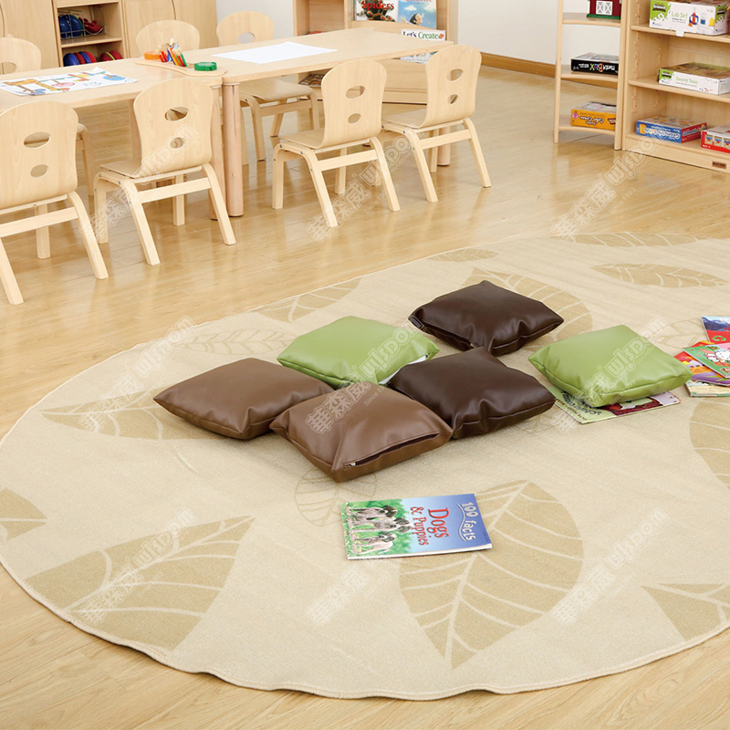 椭圆教学毯(跑道)椭圆教学毯(树叶)高清大图