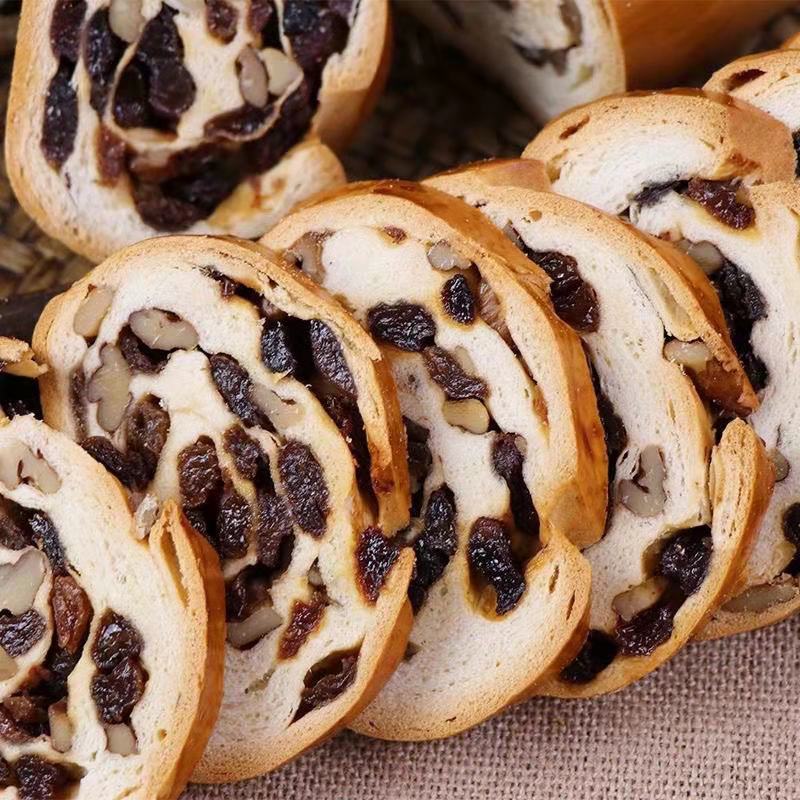 图2俄罗斯坚果葡萄干列巴280g700g哈尔滨东北农业大学大列巴面包东农