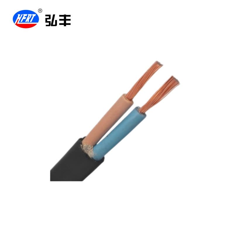 弘丰 中型橡套软电缆 YZ 2x2.5mm² 米图片