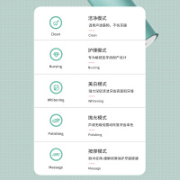 苏宁宜品电动牙刷充电式情侣套装声波超全自动软毛男女成人款(纯色2刷头标配)