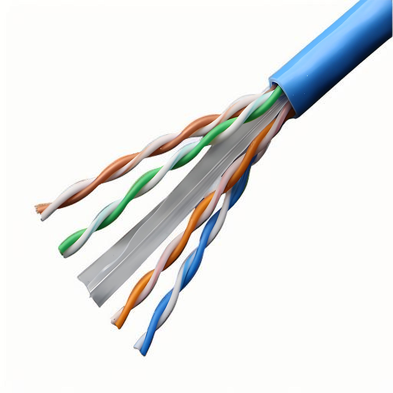 匠本色 ZK-JBSWX008 六类无氧铜 0.57 非屏蔽 305米网线(计价单位:箱)蓝色高清大图